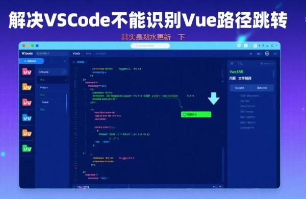 解决vscode不能识别vue路径跳转